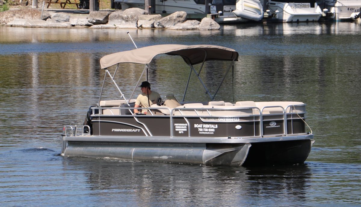 Pontoon Boat Rentals Buckeye Boat Rentals in Kawartha Lakes